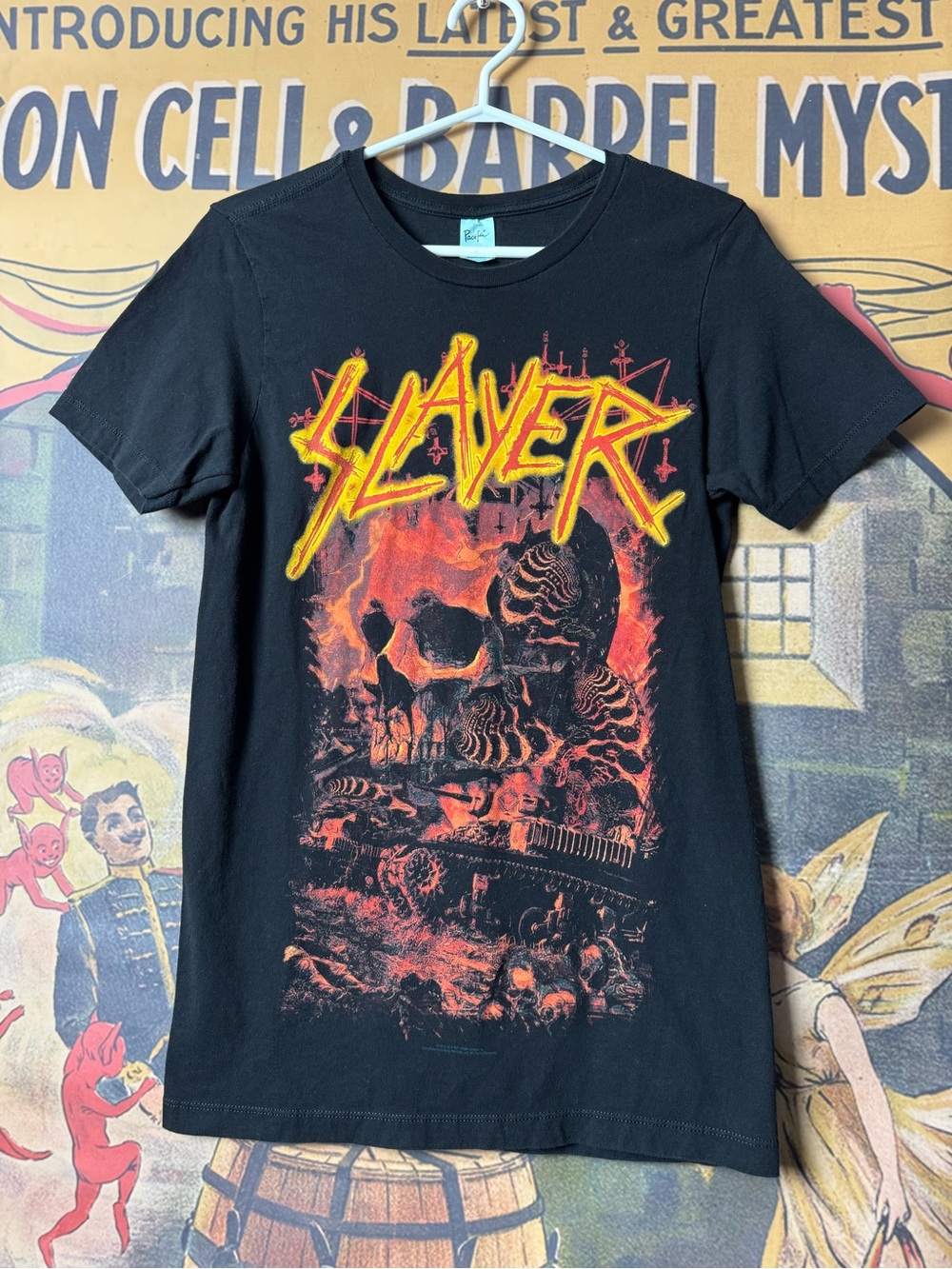 Slayer Final World Tour Front & Back Graphic T-Shirt